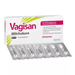 VAGISAN Suppositoriji za mliječnu kiselinu, 7 sati