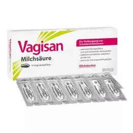 VAGISAN Čepići za rodnicu mliječne kiseline, 14 kom