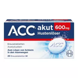 ACC Akutne 600 šumeće tablete, 20 sati