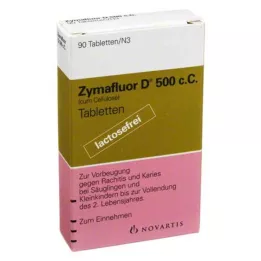 ZYMAFLUOR D 500 C C tablete, 90 ST