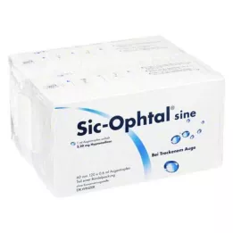 SIC OPHTAL njegove kapi za oči kapi za oči, 120X0,6 ml