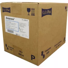 AMPUWA Otopina za injekciju/infuziju u plastičnoj boci, 10X500 ml