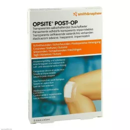 OPSITE Stup-OP 8,5x9,5 cm zavoj, 5 kom