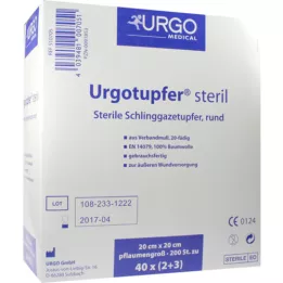 URGOTUPFER STERILNI STERILE 2+3, 200 ST