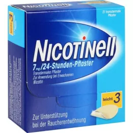 NICOTINELL 7 mg/24-satna žbuka 17,5 mg, 21 sati