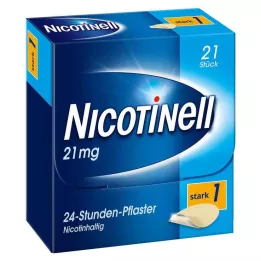 NICOTINELL 21 mg/24-satni flaster 52,5 mg, 21 kom