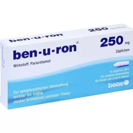 BEN-U-RON 250 mg čepića, 10 sati