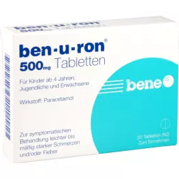 BEN-U-RON 500 mg tableta, 20 sati