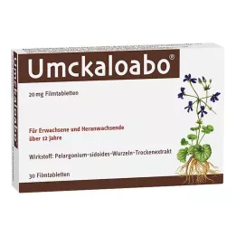 UMCKALOABO 20 mg filmom obložene tablete, 30 kom