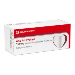 ASS AL Protect 100 mg gastrorezistentne tablete, 50 kom
