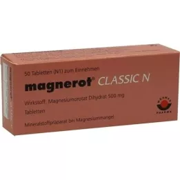 MAGNEROT CLASSIC n tablete, 50 sati