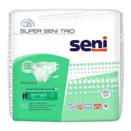 SUPER SENI Trio Inkontinencijske hlače Gr.1 S, 10 ST