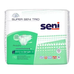 SUPER SENI Trio hlače za inkontinenciju veličina 4 XL, 10 komada