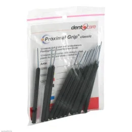 Proximal Grip xx-fine crna interdentalna četkica, 12 komada