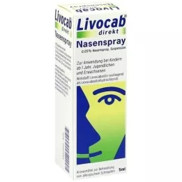LIVOCAB Izravni sprej za nos, 5 ml