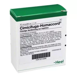 CIMICIFUGA HOMACCORD AMPOULE, 10 sati
