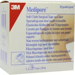 MEDIPORE Učvršćivanje runa hipoalerg.5cmx10m 2991NP-1, 1 ST