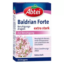 ABTEI Baldrian forte obložene tablete, 30 kom