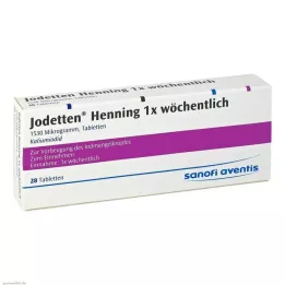 JODETTEN Henning 1x tjedno tablete, 28 kom