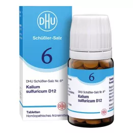 BIOCHEMIE DHU 6 Kalium sulfuricum D 12 tableta, 80 kom
