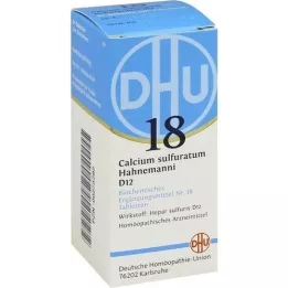 BIOCHEMIE DHU 18 Kalcijev sumporatum d 12 tableta, 80 ST
