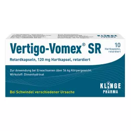 VERTIGO-VOMEX SR Kapsule s produljenim oslobađanjem, 10 kom