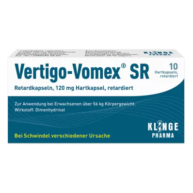 VERTIGO-VOMEX SR Kapsule s produljenim oslobađanjem, 10 kom VERTIGO-VOMEX SR Kapsule s produljenim oslobađanjem, 10 kom