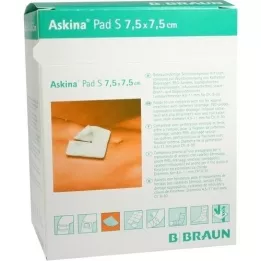 ASKINA Pad S 7,5x7,5 cm, 30 sati