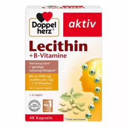 DOPPELHERZ Lecitin+B-vitamini kapsule, 40 kom