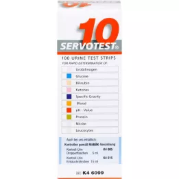 SERVO 10 test traka, 100 ST