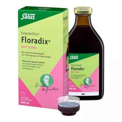 FLORADIX sa željezom oralna otopina, 500 ml