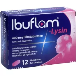 IBUFLAM-LISIN 400 mg tablete prekrivenih filmom, 12 sati