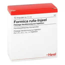 FORMICA RUFA INJEEL AMPOULE, 10 sati