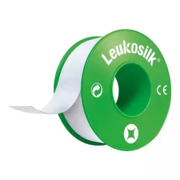 LEUKOSILK 2,5 cmx5 m blister kartica, 1 kom