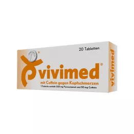 VIVIMED s kofeinom tablete protiv glavobolje, 20 kom