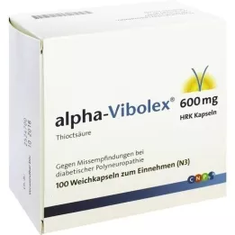 ALPHA VIBOLEX 600 mg HRK meke kapsule, 100 ST