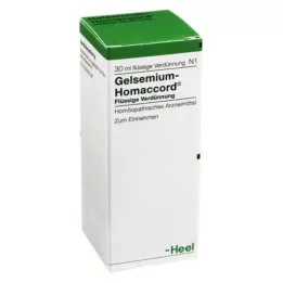 GELSEMIUM HOMACCORD Kapi, 30 ml