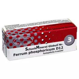 SCHUCKMINERAL Globuli 3 Ferrum Phosforcum D12, 7,5 g
