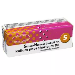 SCHUCKMINERAL Globuli 5 kalijev fosfor d6, 7.5 g