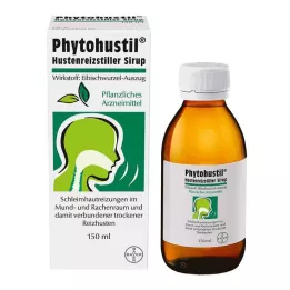 PHYTOHUSTIL Sirup za suzbijanje kašlja, 150 ml