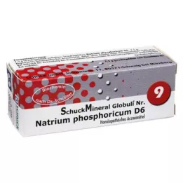 SCHUCKMINERAL Globuli 9 natrijev fosfor d6, 7.5 g
