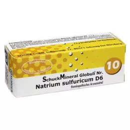 SCHUCKMINERAL Globuli 10 natrijev sumporicum d6, 7,5 g