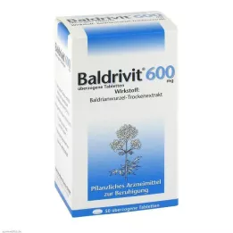 BALDRIVIT 600 mg pokrivenih tableta, 50 sati