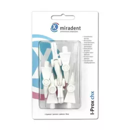MIRADENT Interdentalni četkica i-prox CHX Fine Weiß, 6 ST