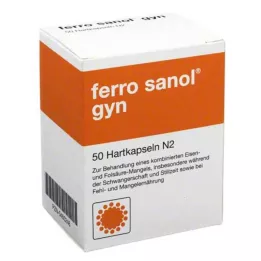 FERRO SANOL gyn tvrde kapsule s msr obloženim peletima, 50 kom