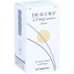 DEACURA 2,5 mg tablete, 50 sati