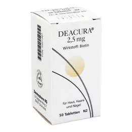 DEACURA 2,5 mg tablete, 50 kom
