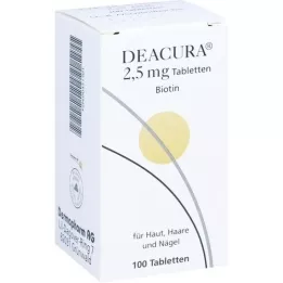 DEACURA 2,5 mg tablete, 100 sati