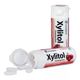 MIRADENT Xylitol Chewing Gum Borberry, 30 ST