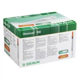 OMNICAN inzulinspr.1 ml U100 M.Kan.0.30x8 mm jednostruka, 100x1 ST